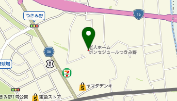 ボンセジュールつきみ野の地図画像
