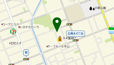 リハビリホームグランダ摂津本山の地図画像