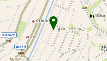 ボンセジュール永山の地図画像
