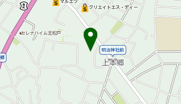 リハビリホームボンセジュール北松戸の地図画像