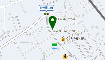 ここち野田の地図画像