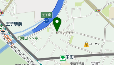 グランダ王子の地図画像