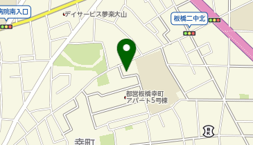 グランダ大山弐番館の地図画像
