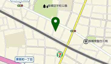 リハビリホームグランダ常盤台の地図画像