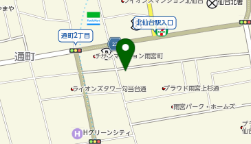 グランダ上杉雨宮の地図画像