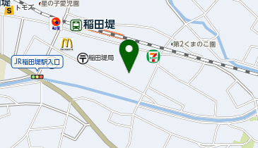 メディカルホームボンセジュール稲田堤の地図画像