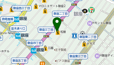 ママのリフォーム アルターイン 松屋 銀座店の地図画像