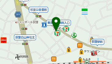ママのリフォーム 荻窪西口店の地図画像