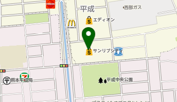 ママのリフォーム サンリブシティ くまなん店の地図画像