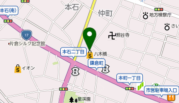 ママのリフォーム 八木橋百貨店の地図画像