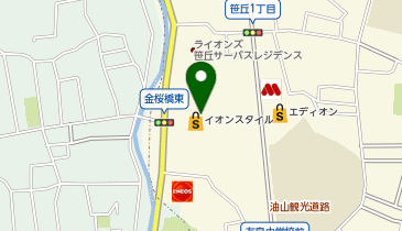 ママのリフォーム イオン笹丘店の地図画像