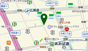 ママのリフォーム 仙台中央店の地図画像