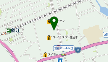ママのリフォーム タイヨーソレイユタウン西加治木店の地図画像