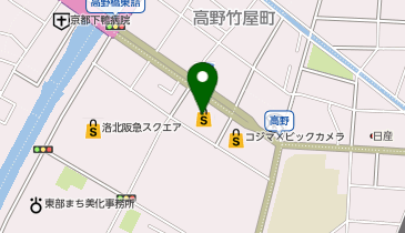 ママのリフォーム イズミヤ高野店の地図画像