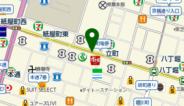 オーマイグラス 広島店の地図画像