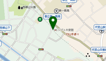 メガネのオーマイグラス MAISON OPTICAL 代官山の地図画像