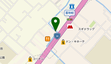 ラーメン大戦争 和泉店の地図画像