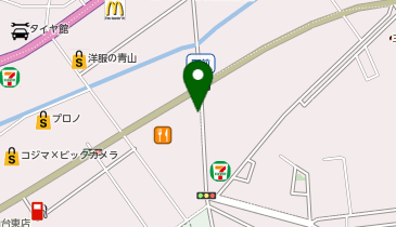 横浜家系ラーメン 町田商店 多賀城店の地図画像