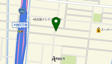 横浜家系ラーメン 町田商店 名古屋茶屋店の地図画像
