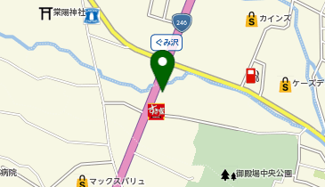 横浜家系ラーメン 町田商店 御殿場店の地図画像
