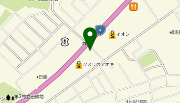 横浜家系ラーメン 町田商店 柴田バイパス店の地図画像