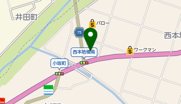 横浜家系ラーメン 町田商店 瀬戸店の地図画像