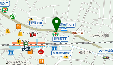 ラーメン豚山 荻窪店の地図画像