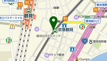 がっとん 京急鶴見店の地図画像