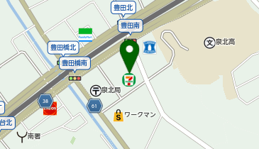 横浜家系ラーメン 町田商店 堺泉北店の地図画像