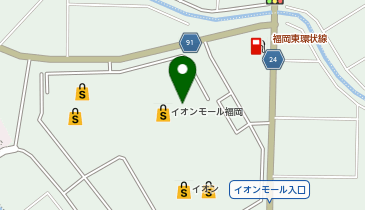 横浜家系ラーメン 町田商店 イオンモール福岡店の地図画像