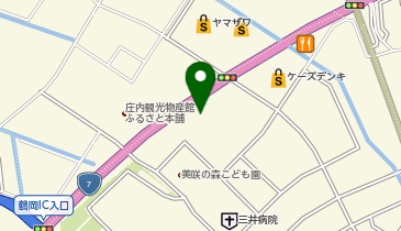 横浜家系ラーメン 町田商店 鶴岡インター店の地図画像