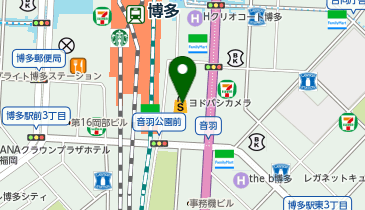 開運館E&E ヨドバシ博多鑑定所の地図画像