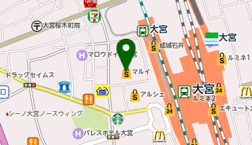 開運館E&E 大宮DOM鑑定所の地図画像