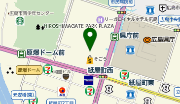 開運館E&E 広島そごう9階鑑定所の地図画像