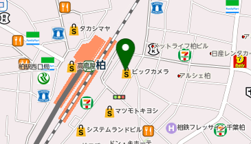 開運館E&E 柏スカイプラザ鑑定所の地図画像
