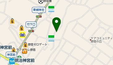 パタゴニア 東京・原宿/アウトレットの地図画像