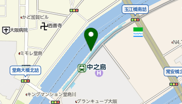 パタゴニア 大阪・中之島/アウトレットの地図画像