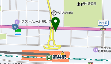 パタゴニア 軽井沢/アウトレットの地図画像