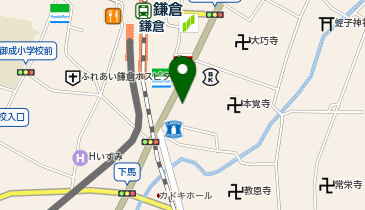 パタゴニア 鎌倉の地図画像