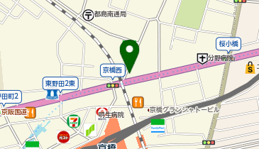 PLUSONE プラスワン 京橋店の地図画像