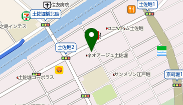 PLUSONE プラスワン 阿波座江戸堀店の地図画像