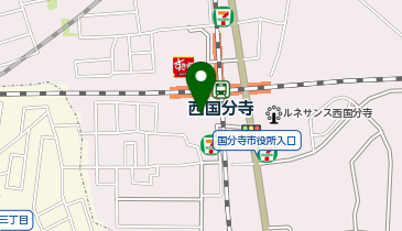 PLUSONE プラスワン 西国分寺レガ店の地図画像