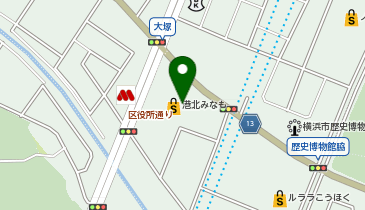 PLUSONE プラスワン 港北みなも店の地図画像