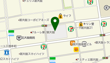 PLUSONE プラスワン コーナン新大阪センイシティー店の地図画像