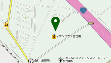 PLUSONE プラスワン イオンタウン加古川店の地図画像