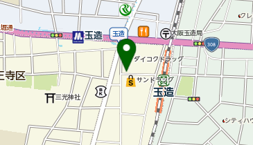 PLUSONE プラスワン 玉造駅前店の地図画像