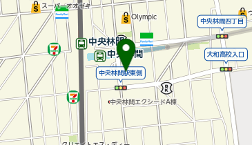 PLUSONE プラスワン 中央林間東急スクエア店の地図画像