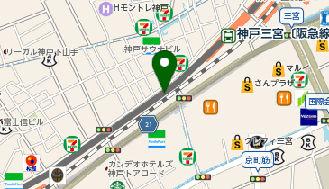 PLUSONE プラスワン 三宮駅前店の地図画像