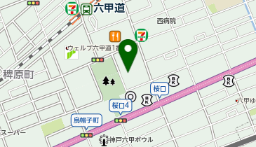 PLUSONE プラスワン 六甲道店の地図画像