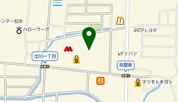 PLUSONE プラスワン 綿半ホームエイド庄内店の地図画像